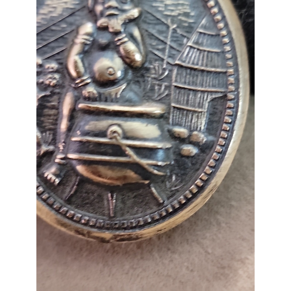 Picture Metal Brass? Child Caldrin Clip On Earrings - Picture 7 of 10